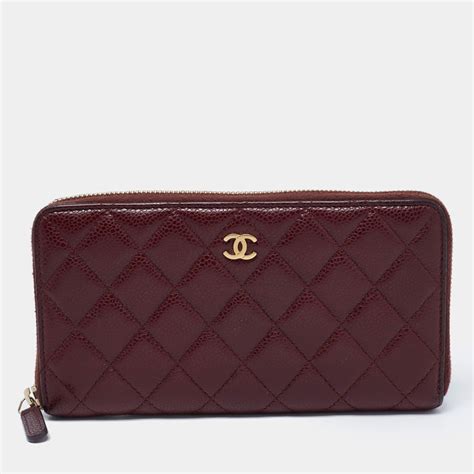 chanel zip wallet price 2015|Chanel wallet on chain real.